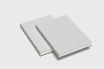 Magazine Mockup  on White Background