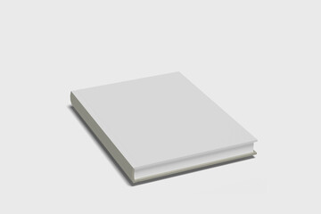 Magazine Mockup  on White Background