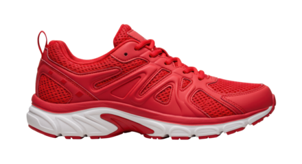 Isolated Red Sneaker