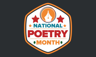 National Poetry Month Celebration - Creative Writing Celebration"

"Celebrate National Poetry Month - A Tribute to Poetry and Creativity"

"National Poetry Month Badge - A Celebration of Literature"