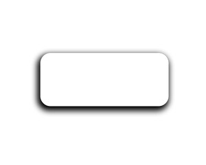 Rectangle with Realistic Drop Shadow Mockups on Transparent Background PNG. for poster, banner and Web Layouts. 