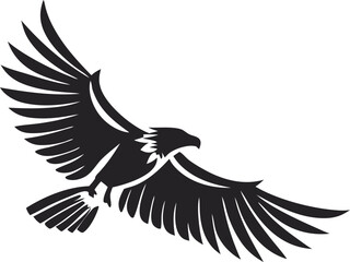 Fototapeta premium Elegant Cat Silhouette Illustration with Minimalist Design and Expressive Form Created in CMYK for Professional Printing