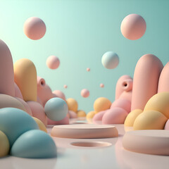 Fototapeta premium eggs in a nest