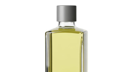 Isolated Bottle of Perfume