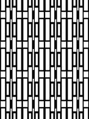 seamless pattern with black and white squares line mat wallpaper broun nature art tree lining.