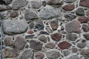 stary mur z kamieni 