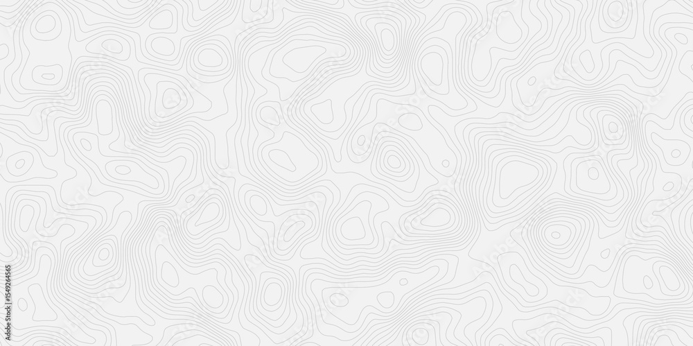 Poster surface contour map line simple white background with subtle texture creating a clean and minimalist