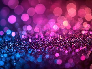 Abstract bokeh background with vibrant colors