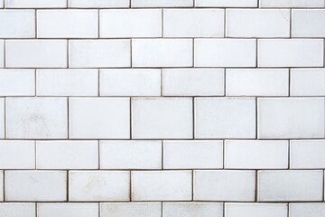 A minimal white tiles wall style architecture letterbox.