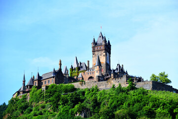Cochem Castle, also known as Reichsburg Cochem, is a majestic medieval castle overlooking the town...