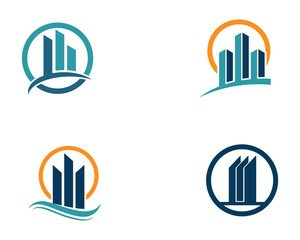 finance logo and symbols vector concept illustration