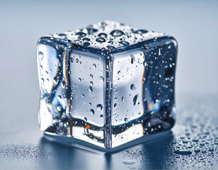 Obraz premium Ice Cube Realistic 