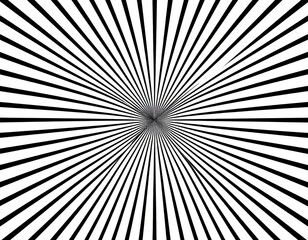 Obraz premium Abstract Radial Lines Pattern