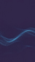 Abstract dark purple background with a blurred glowing turquoise wave pattern across the center