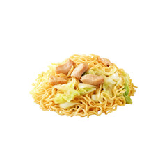 Delicious Chicken and Cabbage Yakisoba Noodles