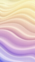 Abstract background with gradient waves ranging from yellow to pink and purple hues creating a soft and flowing texture