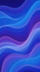 Naklejka premium Abstract background featuring blurred layered waves in shades of blue and purple
