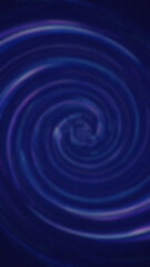 Blue and light blue swirling pattern abstract illustration showing a spiral motion with radial curving lines
