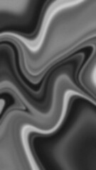 Abstract flowing pattern in shades of gray and white creates a blurred textured visual with a...