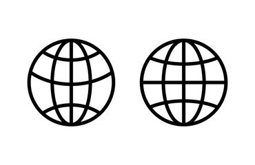 Web icon vector illustration. go to web sign and symbol. web click icon. Global search icon