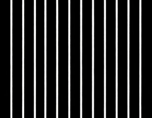 Vertical Lines Pattern in Black and White