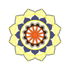 mandala round ornament design art 