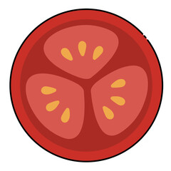 Tomato slice