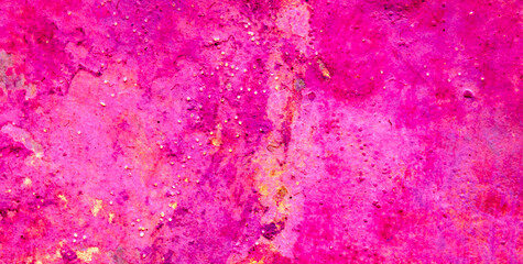 A Grunge-Inspired Painting with Water and Color Elements