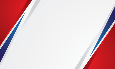 Red and blue border sports style background