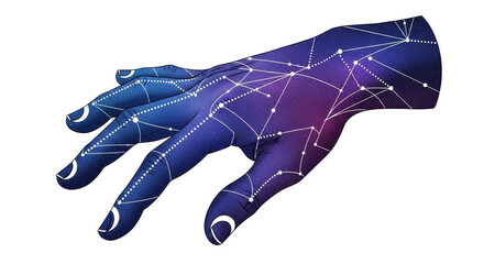 Isolated Galaxy Hand