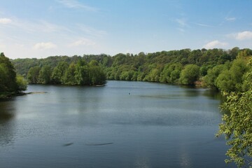 Bochum, Ruhrzufluss in den Kemnader See