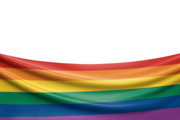 Vibrant LGBTQ Pride Flag A Symbol of Unity, Diversity, and Love, Celebrating LGBTQ Rights and the LGBTQ+ Community with its Bold Colors and Meaningful Stripes