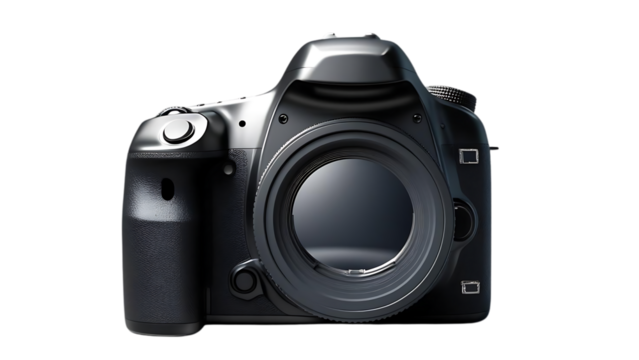 Mirrorless Camera Body Front View – Lens Mount Display