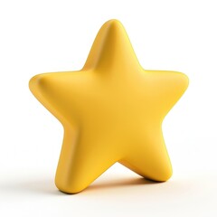 Star yellow design illustration.