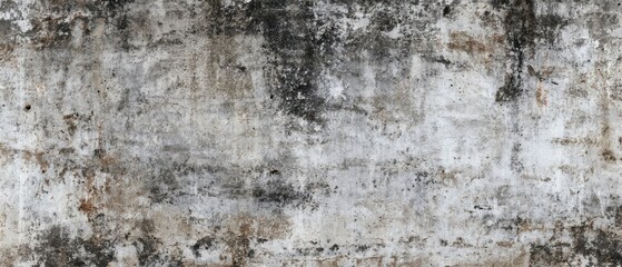 Fototapeta premium The textured surface of an aged and weathered concrete wall.