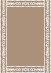 Tradition Mughal motif. Mughal hand drawn flower, Mughal wall painting, Embroidery seamless pattern with beautiful flowers.Handmade floral ornament on dark background.