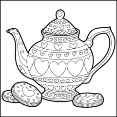 Bold and Easy Cozy & Cute Coloring Pages
