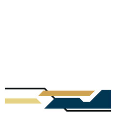 Obraz premium Modern Footer