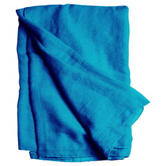 This Outstanding Folded Scarf Mock Up In Atoll Blue Color, will help you customize your logo or...