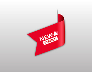 New Version red flat sale business web banner for website banner design