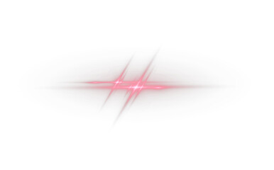 PNG Abstract light explosion with fast energy movement – blue and red vector illustration featuring glowing lens flare effect and dynamic transparent speed lines in futuristic style 
