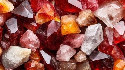 A stunning array of various crystals and gems showcasing vibrant colors, unique shapes, and textures, perfect for collections, decor, or metaphysical purposes.