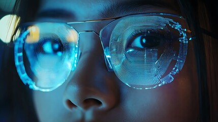 A high-tech biometric security system using 