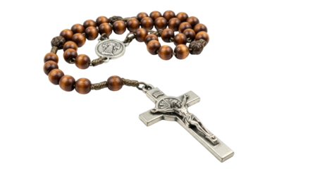 Isolated Rosary Beads