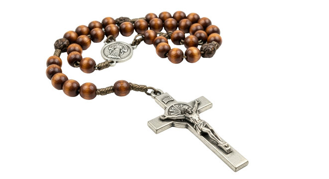 Isolated Rosary Beads