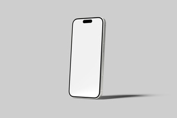 Smartphone Screen Blank Mockup template