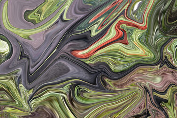 Liquid abstract background
