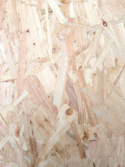 Wood Panel Made From Pressed Wood Chips Texture Background.