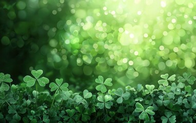 Fototapeta premium Saint Patricks day background