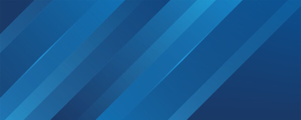 Obraz premium Blue background with abstract box rectangle geometric shapes modern element for banner, presentation design and flyer